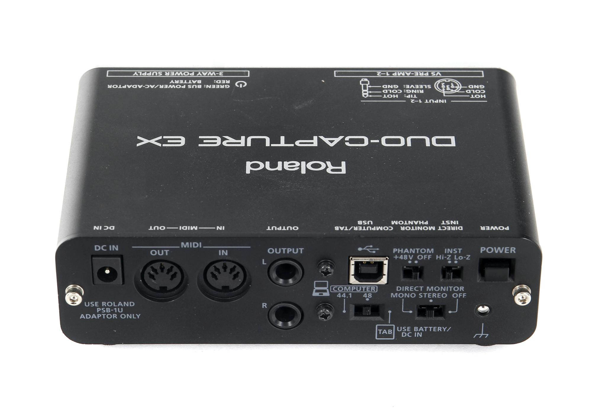 B Stock : Roland DUO CAPTURE EX UA22 - Audio Interface (PC / MAC 